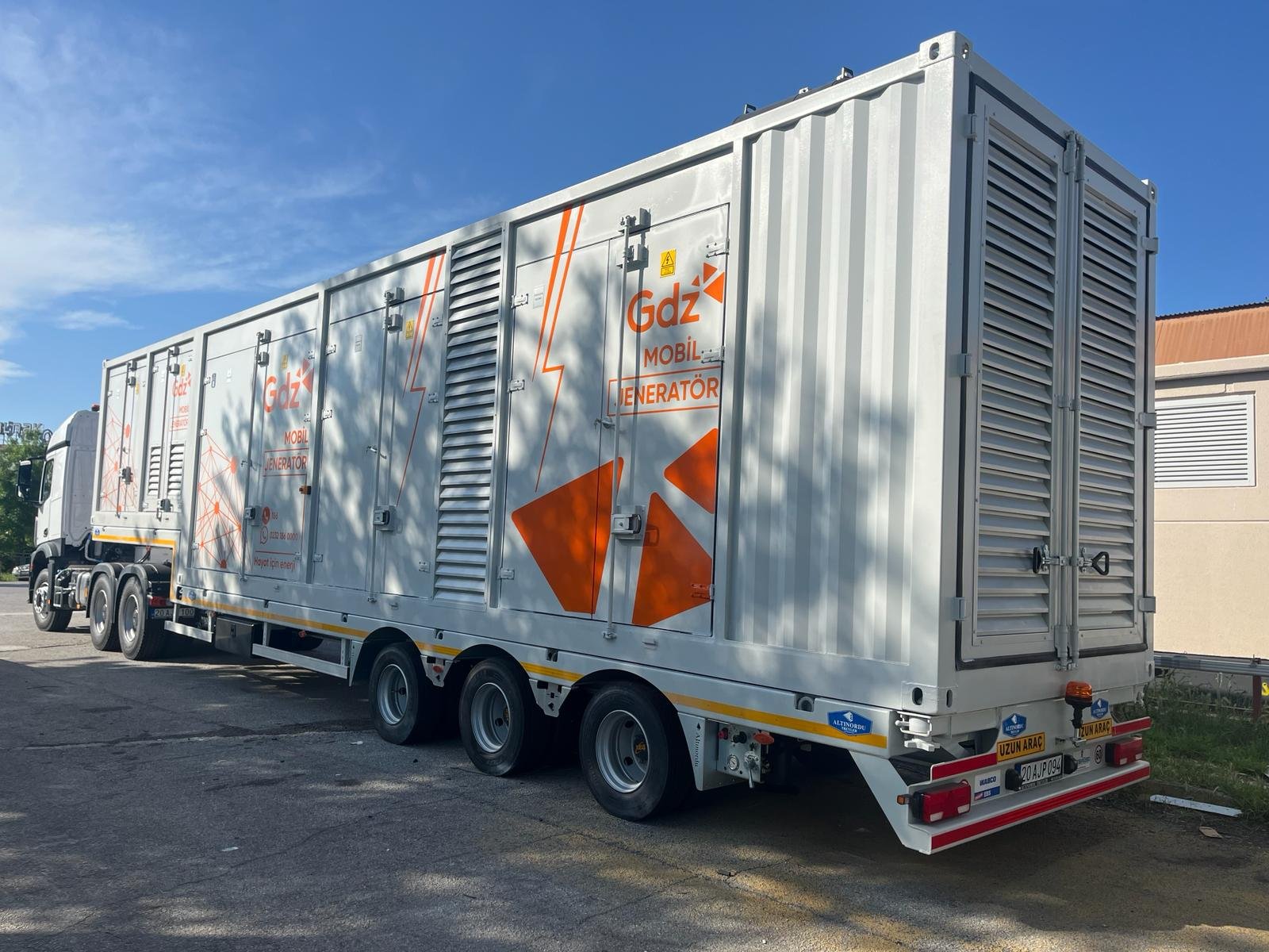 Nova Teknik mobil trafo konteyner sistemi